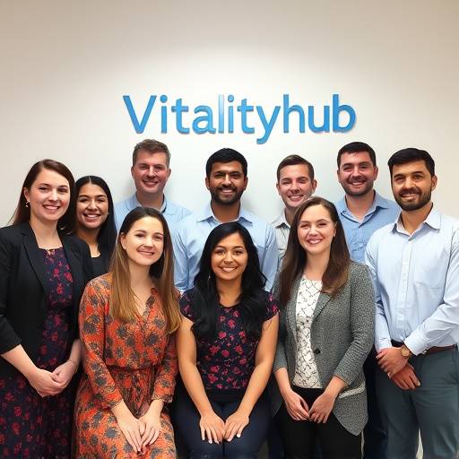 Group photo of the Vitality Hub team members