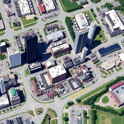 Map of Vitality Hub's headquarters in Pittsburgh